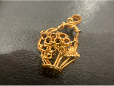 18ネックレストップ 高価買取致しました！ ジュエルカフェ アミュプラザ博多店