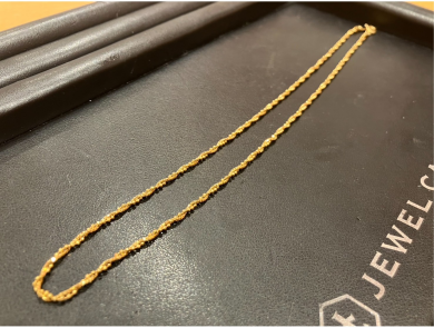 K18ネックレス 高価買取致しました！ ジュエルカフェ アミュプラザ博多店