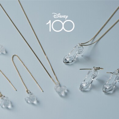 【ディズニー】100周年記念限定 ガラスのアクセサリー【HARIO】