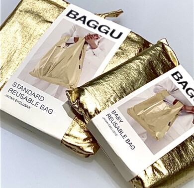 【BAGGU】人気のエコバッグに“ゴールド”が登場 ！！✨