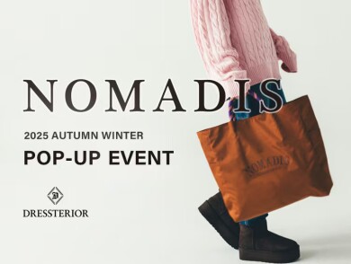NOMADIS(ノマディス) POP-UPイベント開催！