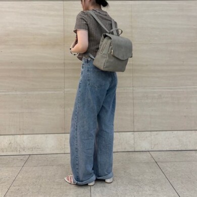 【大人気!!】デニム調リュック