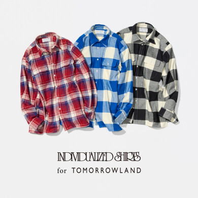 INDIVIDUALIZED SHIRTS for TOMORROWLAND