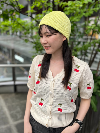 【コンパクトなデザインの洗えるシングルニット帽❦】