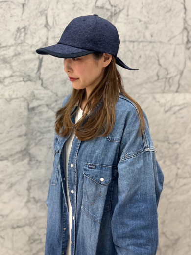 【さりげないラメ糸が上品🌟ベースボールキャップ】