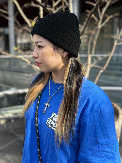 【ウール生地で優しい手触り☻ニット帽】