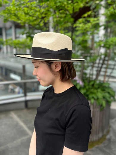 【美しいフォルムの中折れハット😝】
