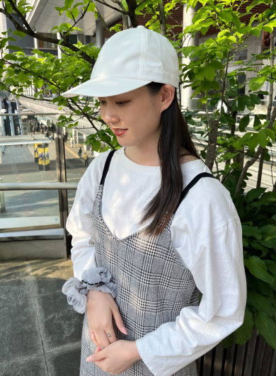 【UVカットで日除けに大抜擢⁉シンプルキャップ】