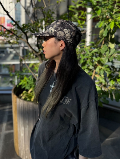 【コイン柄の総柄がイケてる💠男女兼用キャップ】