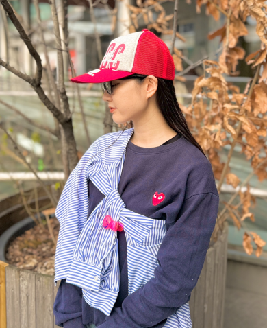 【ヴィンテージのスウェットをイメージして製作🧢🔥メッシュキャップ】