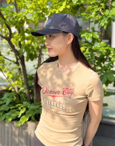 【嬉しい撥水機能付き☔✨チェック柄のベースボールキャップ】