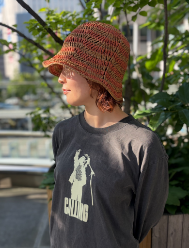 【安定したかぶり心地🍃✨ボーダー柄のチューリップハット】