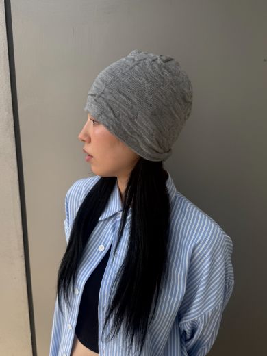 【伸縮性抜群で、長時間の着用もストレスフリー👍💕凸凹が特徴的なシングルニット】