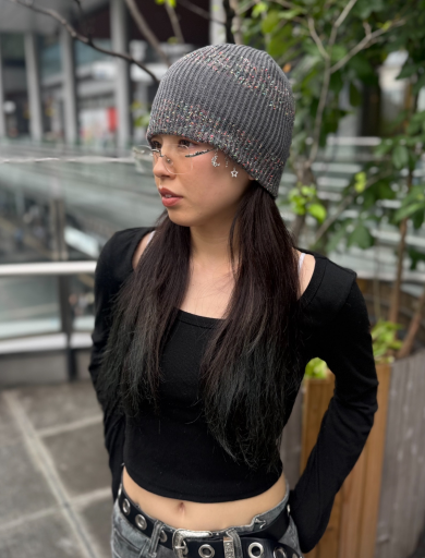 【秋冬コーディネートのアクセントにピッタリ💗✨ネップが特徴的なシングルニット】