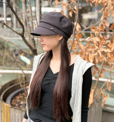 【下向きのツバが小顔効果バツグン🔥💕マリンキャップ】