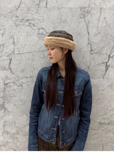 【頭にフィットする形!(^^)アトリエメイドのトーク帽】