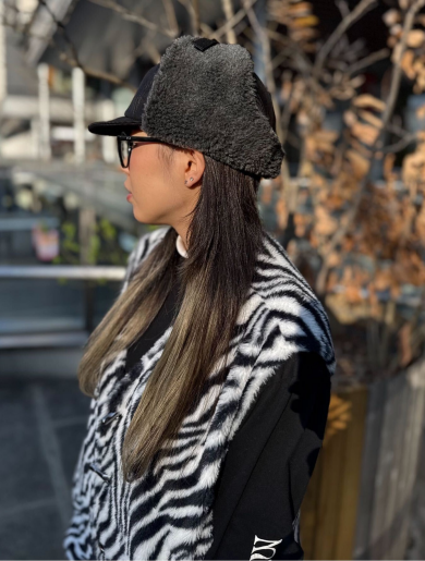 【防寒も出来てオシャレ❄シコロ付きキャップ】