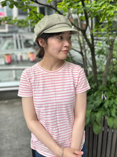 【小ぶりなシルエットでコンパクトに◐男女兼用キャスケット】