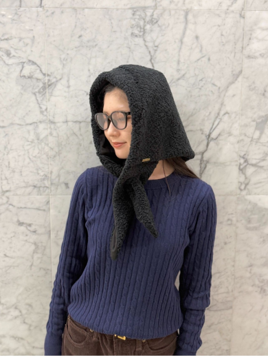 【厚みのあるフードでこの冬重宝の予感🖼ボアフード】