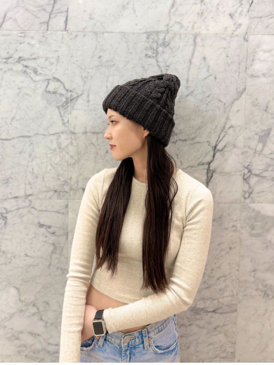 【アクリル×ウールの生地で冬もぬくぬく❄ニット帽】