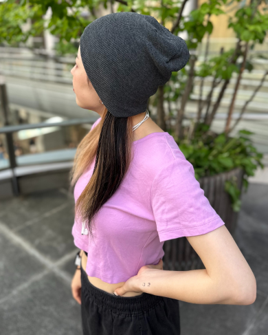 【通気性も伸縮性もばっちり👌シングルニット】