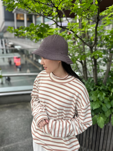 【丸いフォルムでカジュアルに◐◐ニットハット】