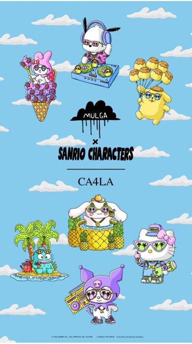 【💙💚💛MULGA × SANRIO CHARACTERS｜CA4LA💛💚💙】