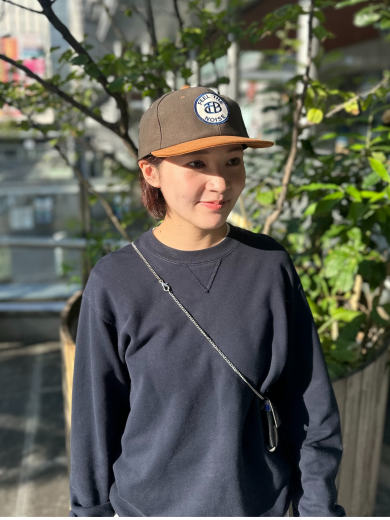 【フロントの大きなワッペンがチャームポイント💀ユニセックスキャップ】