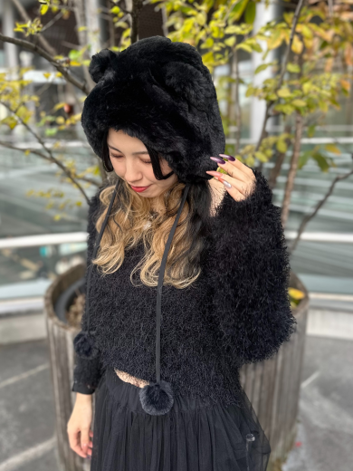 【ちびクマ耳がかわいい🐻♥もこもこフード】
