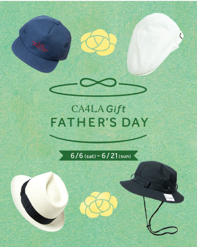 【明日は父の日❕FATHER'S DAY - CA4LA 父の日フェア🌹】