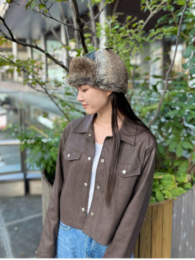 【シコロはおろして使うと防寒対策に🌟フライトキャップ】