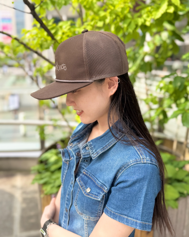 【ヴィンテージ感のあるデザインがGOOD😊💗通気性抜群のメッシュキャップ】