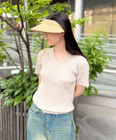【日除け対策ばっちり👍サンバイザー】