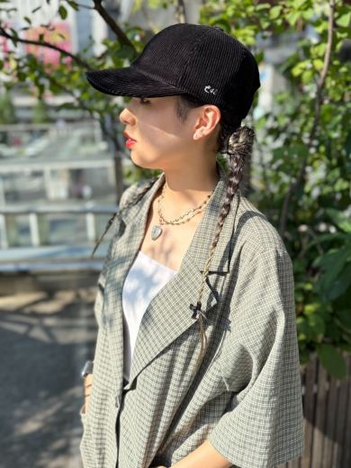 【コーデュロイ素材は毎年冬の定番◍キャップ】