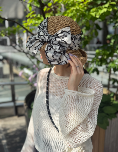 【CA4LAロングセラーアイテム💖✨軽量感のあるペーパー素材で製作したクロッシェ】