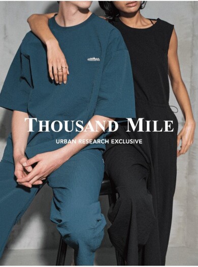 【THOUSAND MILE for URBAN RESEARCH 】WASHER CODEシリーズ　4/29 RELEASE！