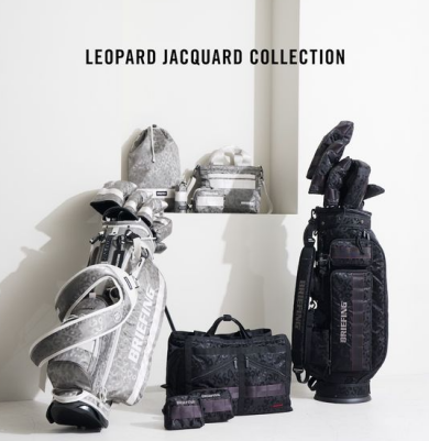 【BRIEFING GOLF LEOPARD JACQUARD コレクション】