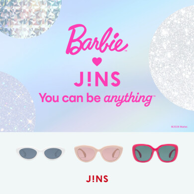 世界で最も有名なファッションドールBarbie™とJINSのコラボコレクションが登場