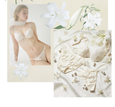 Spring Fairで人気の花のブラがお買い得価格に♡