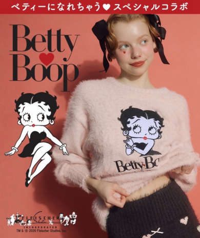 ベティになれちゃう♡スペシャルコラボ開催中！ │ピーチ・ジョン
