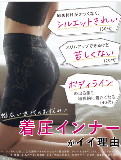 おしり、ガラッと若返り！ナイスバディファーストガードル♡