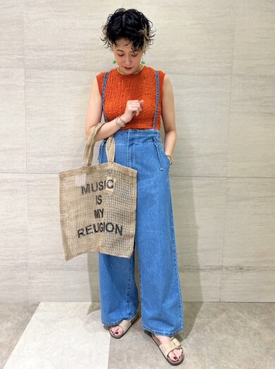 【New Arrival】2wayで着回し！デニムイージーパンツ✨