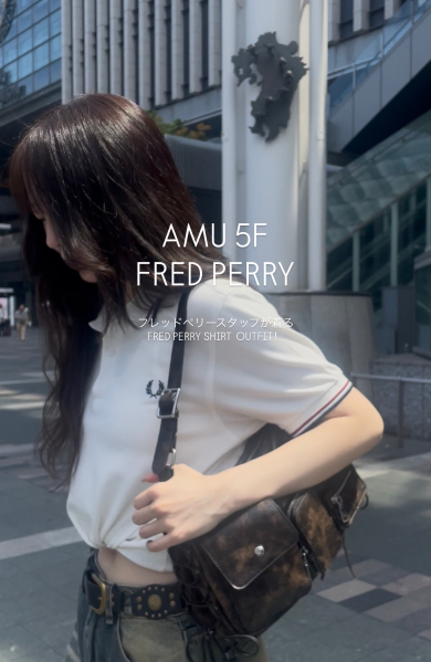フレッドペリースタッフが着る Fred Perry Shirt ☆ﾐ