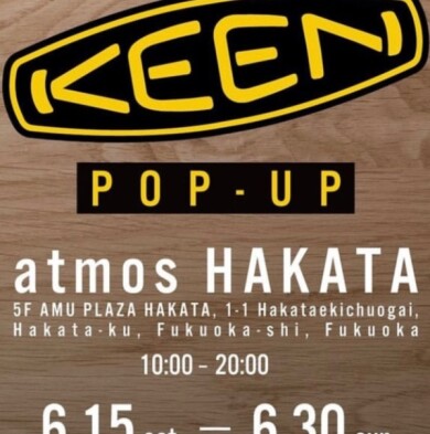 KEEN POP UP開催中