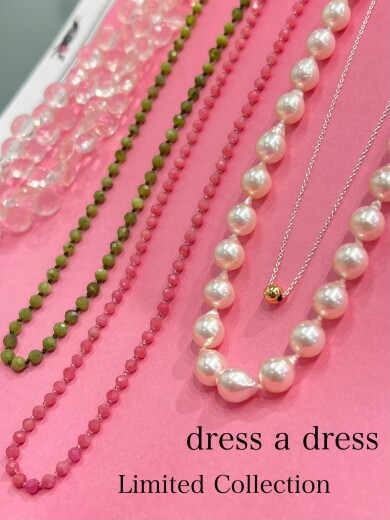 【dress a dress】1点もののアイテムも登場します✨