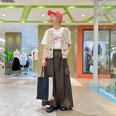 【jeune】Tシャツ1枚だと物足りない時にオススメ✨