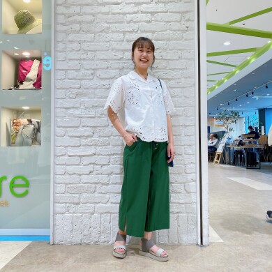 【trois】定番パンツから新色登場♡