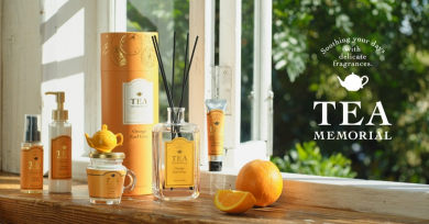 人気のTEA MEMORIALシリーズに新しい香りが登場！