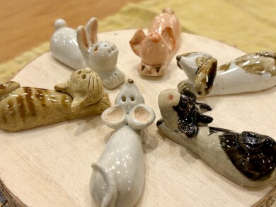 かわいい『動物箸置き』入荷しております♪