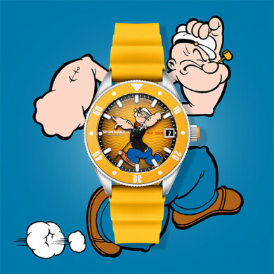 【チックタック】本日発売！SPINNAKER×ポパイコラボウォッチ第2弾！全3色！